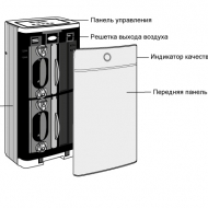 Очиститель воздуха AIC XJ-4600, белый/черный