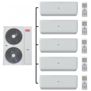 Мульти сплит система IGC на 5 комнат RAM5-X42UNH + RAK-X09NH х5